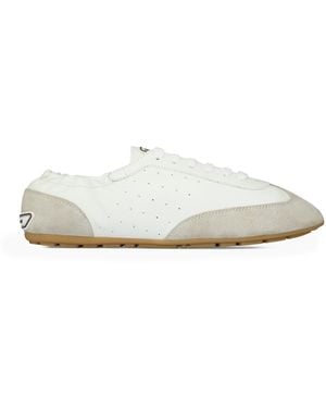 Saint Laurent Lewis Trainers - White