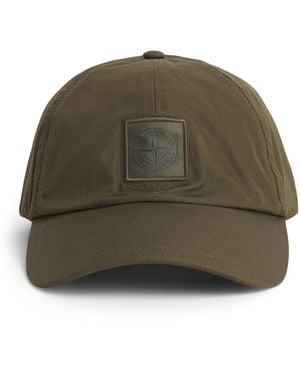 Stone Island Cotton Ghost Baseball Cap - Green