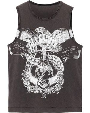 AllSaints Organic Cotton Jenny Tank Top - Gray