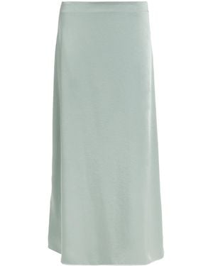 Weekend by Maxmara Satin Midi Skirt - Green