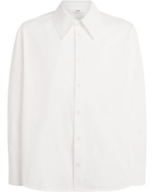 Séfr Cotton Trino Shirt - White