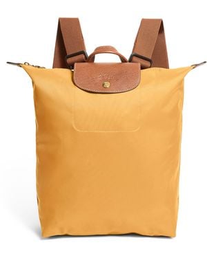 Longchamp Medium Le Pliage Original Backpack - Orange