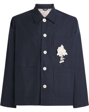 S.S.Daley Daley Clarence Chore Overshirt Jacket - Blue