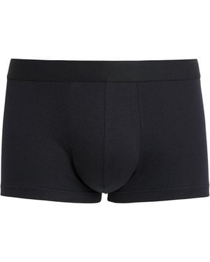 Sunspel Sea Island Cotton Trunks - Blue