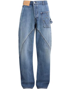 JW Anderson Twisted Workwear Jeans - Blue