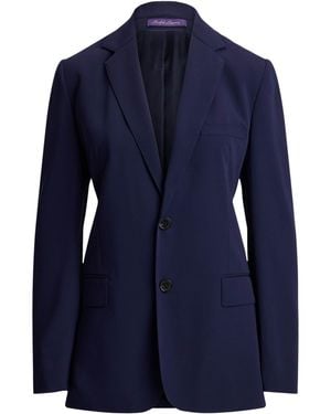 Ralph Lauren Wool Marcy Blazer - Blue