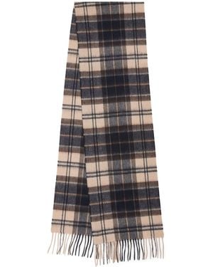 Barbour Wool-Cashmere Tartan Scarf - Multicolor