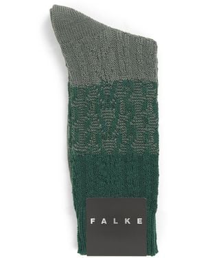 FALKE Virgin Wool-Blend Free Climber Socks - Green