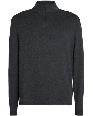 Vuori Dreamknit Ponto Quarter-Zip Sweatshirt - Blue