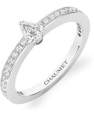 Chaumet Platinum And Diamond Joséphine Éclat D'Éternit Ring - White