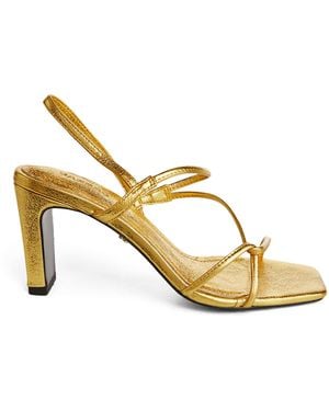 Sandro Metallic Faye Sandals 70