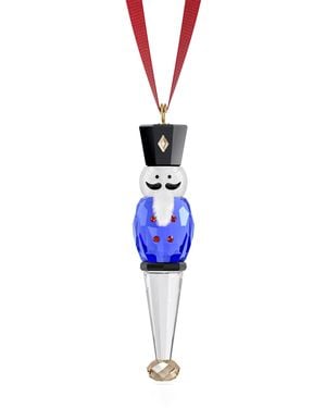 Swarovski Nutcracker Tree Decoration - Blue