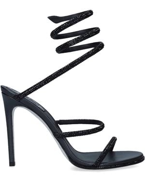 Rene Caovilla Embellished Cleo Sandals 105 - Blue