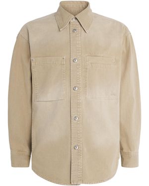 WOOYOUNGMI Denim Overshirt - Natural