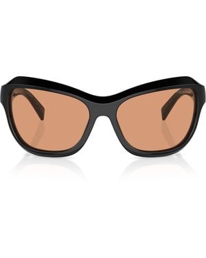 Prada Acetate Pr A27S Sunglasses - Brown