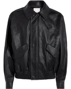 LE17SEPTEMBRE Faux Leather Jacket - Black