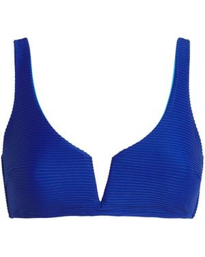 Heidi Klein Plage Mala Bikini Top - Blue