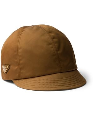 Prada Re-Nylon Cap - Brown