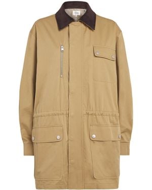 FRAME Cotton Twill The Safari Jacket - Natural