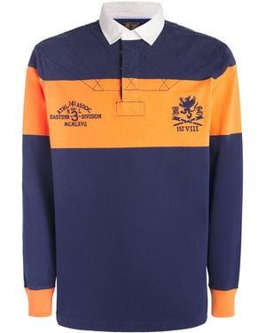 Polo Ralph Lauren Cotton Stripe Rugby Shirt - Blue