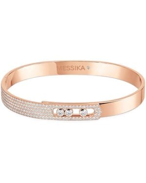 Messika Move Noa And Diamond Pavé Bangle - Natural