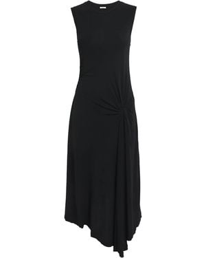 JOSEPH Jersey Cheikh Midi Dress - Black