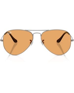 Ray-Ban Aviator Classic Aviator Sunglasses - Gray