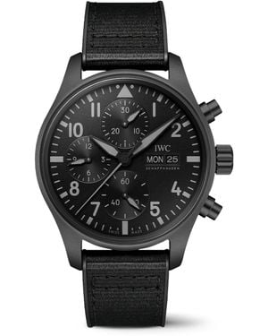 IWC Schaffhausen Ceratanium Top Gun Pilot's Watch - Black