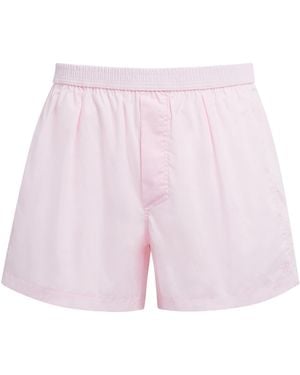 Tom Ford Cotton Poplin Boxer Shorts - Pink