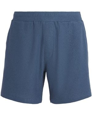 PAIGE Bouclé Elijah Shorts - Blue