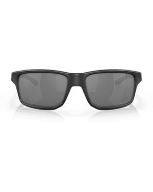 Oakley Gibston Rectangle Sunglasses - Gray