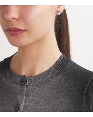 Vivienne Westwood｜ (HEATHER STUD EARRINGS (6201036R 01P Vivienne Westwood Heather Silver Cubic Zirconia Stud
