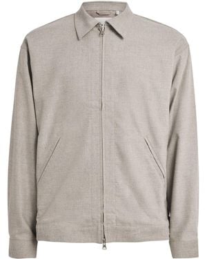 NN07 Petrus Zip-Up Jacket - Grey