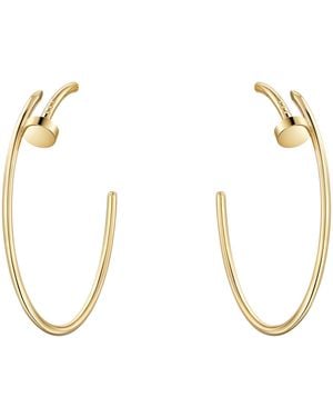 Cartier Juste Un Clou Hoop Earrings - Metallic