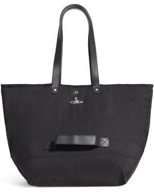 Vivienne Westwood Large Utility Tote Bag - Black