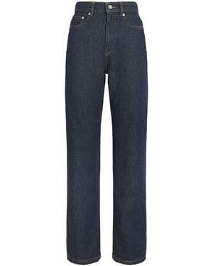 JOSEPH Chams Mid-Rise Straight Jeans - Blue