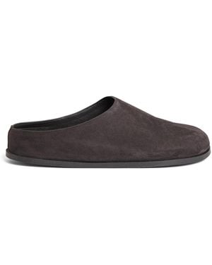 A.Emery Suede Lou Clogs - Brown
