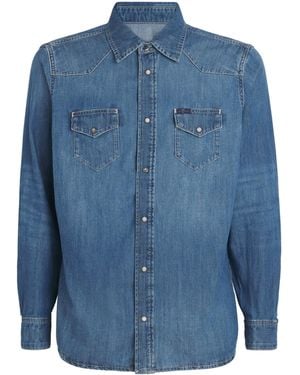 7 For All Mankind Denim Shirt - Blue