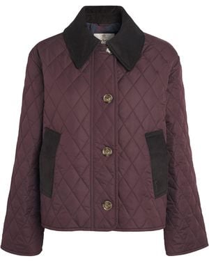 Barbour Quilted Moira Jacket - Purple