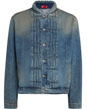 424 Collection Trucker Denim Jacket - Blue