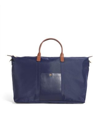 Harrods Nylon Overnight Tote Bag - Blue
