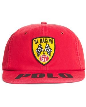 Polo Ralph Lauren Rl Racing Cap - Pink