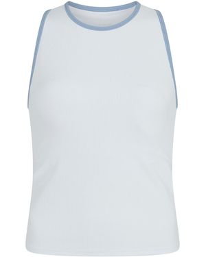 Varley Agneta Performance Tank Top - White