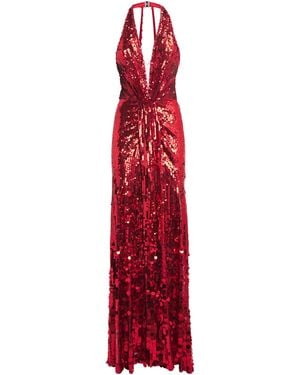 Jenny Packham Sequin Gathered Mars Gown