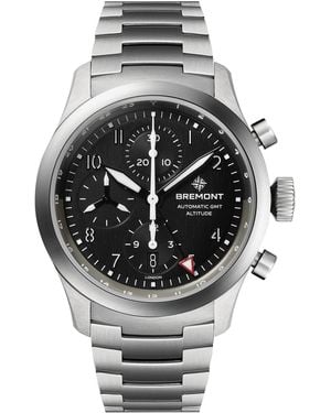 Bremont Titanium Altitude Chronoraph Gmt Watch - Metallic