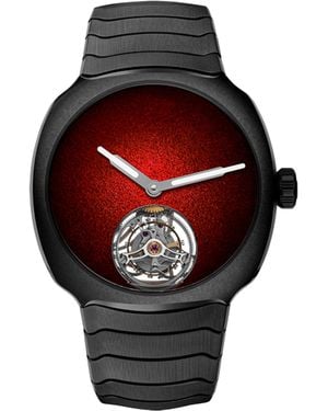 H. Moser & Cie. Ceramic Streamliner Tourbillon Concept Watch - Red