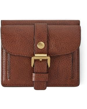 Mulberry Leather Roxanne Wallet - Brown