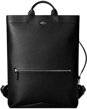 Cartier Leather Losange Backpack - Black