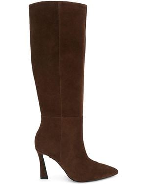 Kurt Geiger Suede Annabel Knee-High Boots - Brown