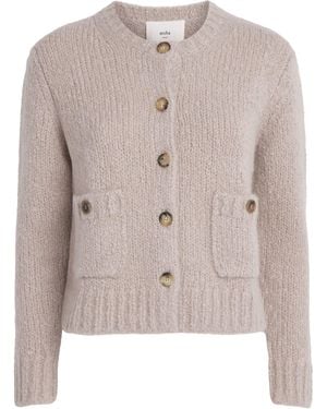 arch4 Cashmere-Silk Candice Cardigan - Natural